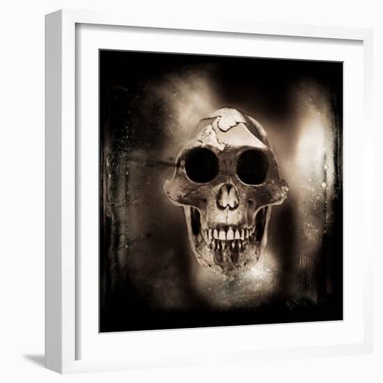 Prehistoric Skull-Clive Nolan-Framed Photographic Print