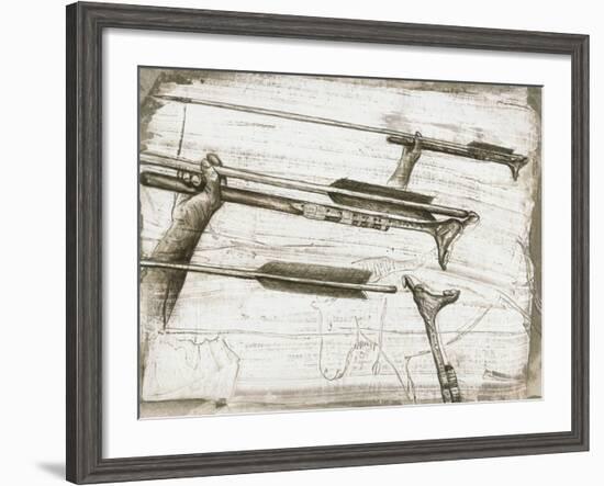 Prehistoric Spear-thrower-Kennis and Kennis-Framed Photographic Print