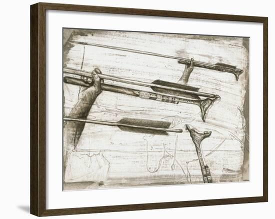 Prehistoric Spear-thrower-Kennis and Kennis-Framed Photographic Print