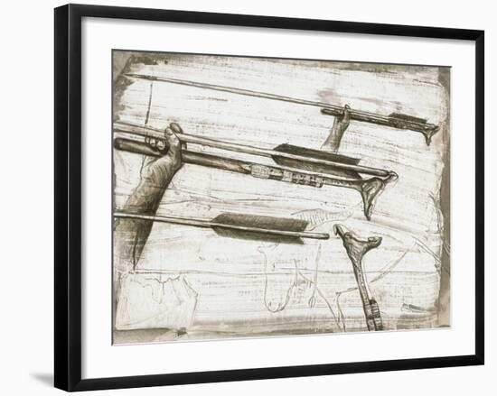 Prehistoric Spear-thrower-Kennis and Kennis-Framed Photographic Print