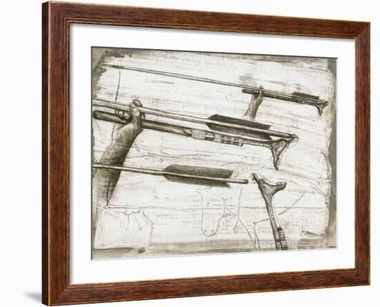 Prehistoric Spear-thrower-Kennis and Kennis-Framed Photographic Print