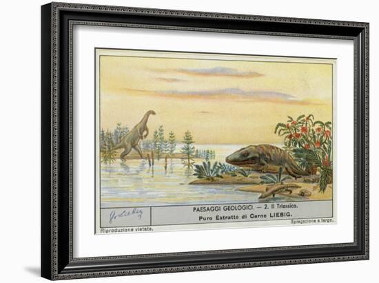 Prehistoric World-European School-Framed Giclee Print