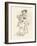 Preliminary Sketch for the Wife of Bath, C1917-Hugh Thomson-Framed Giclee Print