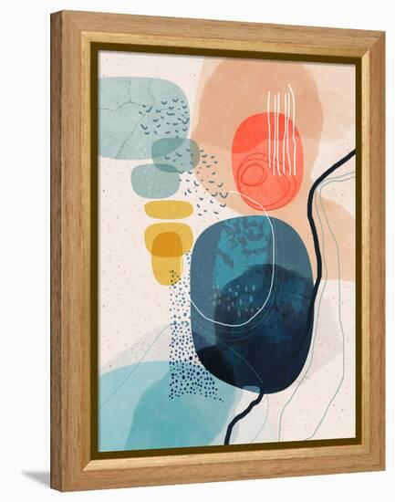 Prelude-Ishita Banerjee-Framed Stretched Canvas