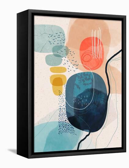 Prelude-Ishita Banerjee-Framed Stretched Canvas