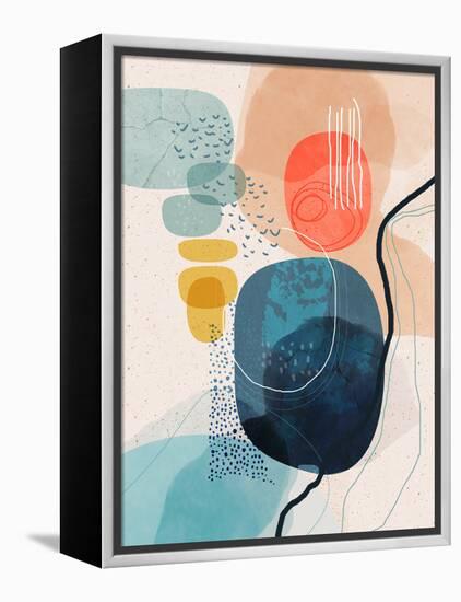 Prelude-Ishita Banerjee-Framed Stretched Canvas