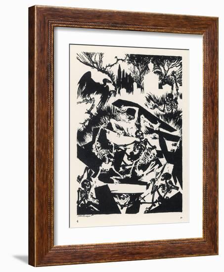 Premature Burial-Arthur Rackham-Framed Photographic Print