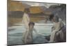 Premier bain-Paul Chabas-Mounted Giclee Print