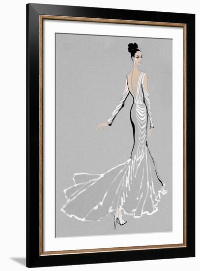 Premiere Pose I-Barbara Tyler Ahlfield-Framed Giclee Print