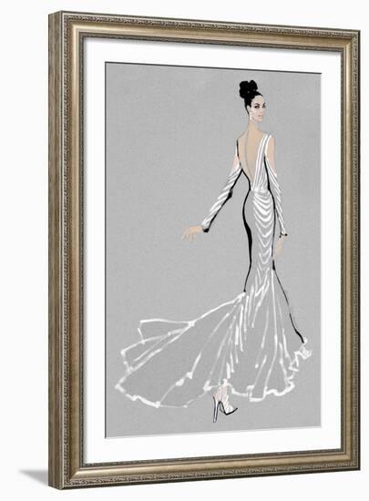 Premiere Pose I-Barbara Tyler Ahlfield-Framed Giclee Print