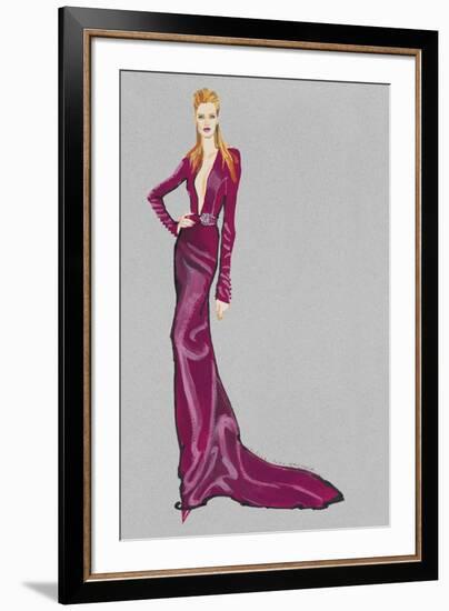 Premiere Pose III-Barbara Tyler Ahlfield-Framed Giclee Print