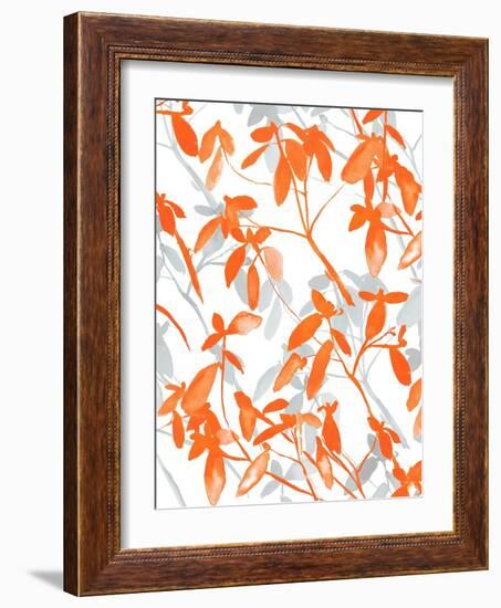 Premonition Orange-Jacqueline Maldonado-Framed Art Print