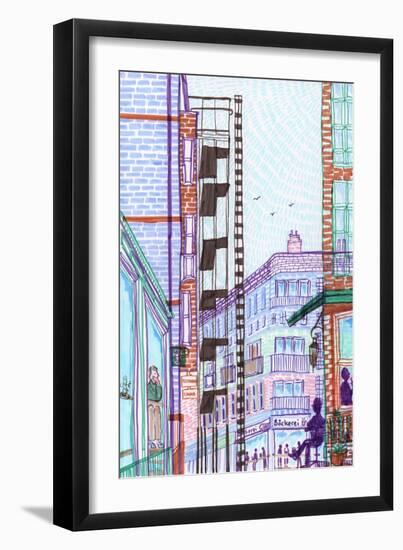 Prenzlauer Berg, 2017-Charlotte Orr-Framed Giclee Print