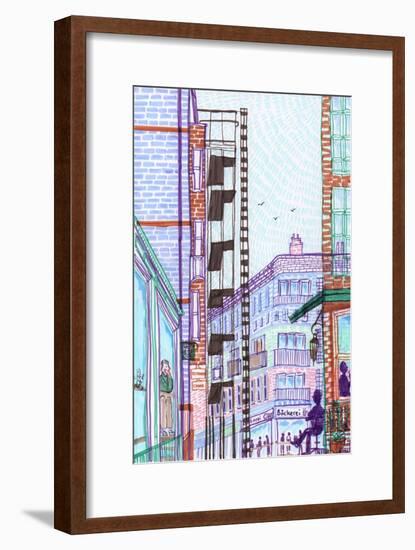 Prenzlauer Berg, 2017-Charlotte Orr-Framed Giclee Print