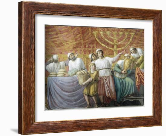 Preparation of Jewish Feast-null-Framed Giclee Print