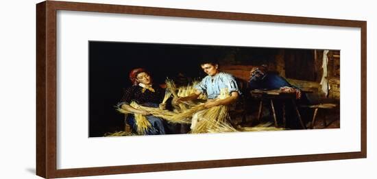 Preparation of Straw-Giovanni Muzzioli-Framed Giclee Print