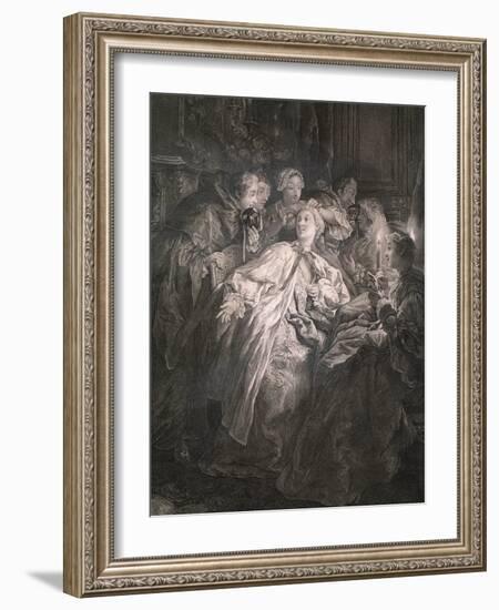 Preparations for Masked Ball-Francois Boucher-Framed Giclee Print