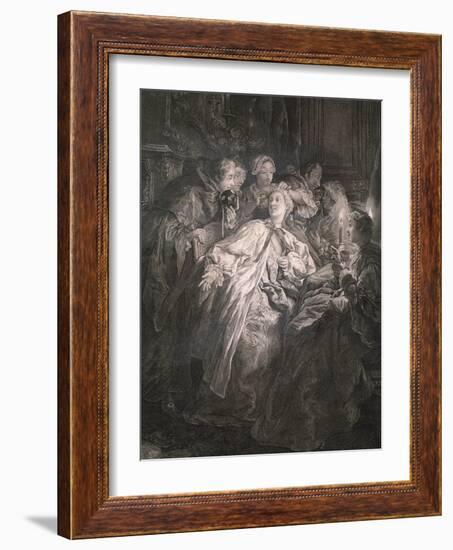 Preparations for Masked Ball-Francois Boucher-Framed Giclee Print