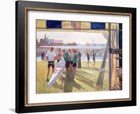 Preparations (Oil on Canvas)-Timothy Easton-Framed Giclee Print