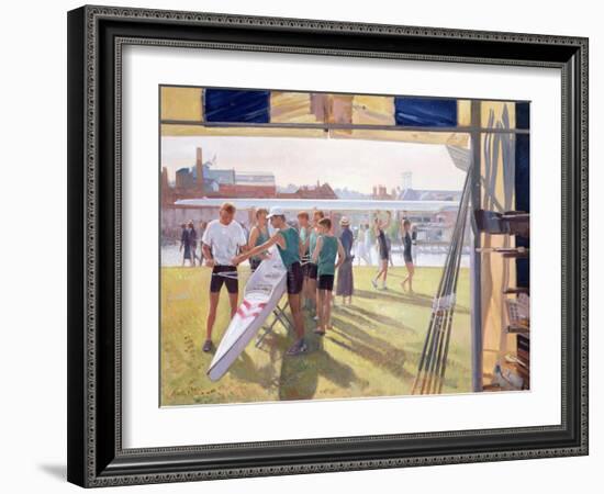 Preparations (Oil on Canvas)-Timothy Easton-Framed Giclee Print