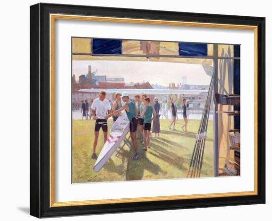 Preparations (Oil on Canvas)-Timothy Easton-Framed Giclee Print