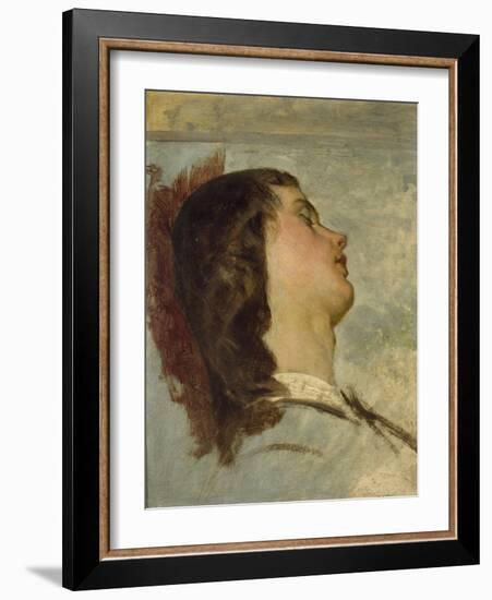 Preparatory Study for the Travelling Companions, C.1862-Augustus Leopold Egg-Framed Giclee Print