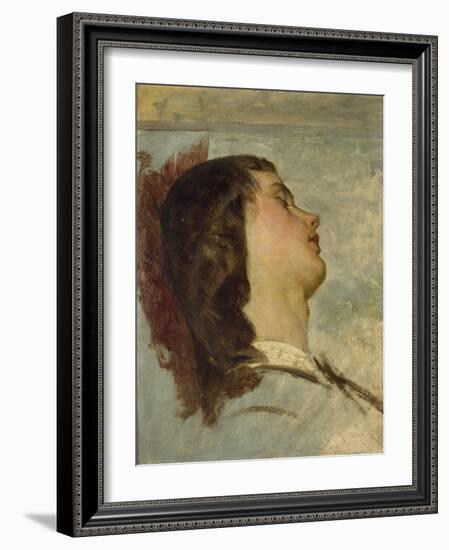 Preparatory Study for the Travelling Companions, C.1862-Augustus Leopold Egg-Framed Giclee Print