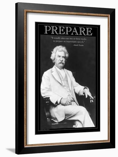 Prepare-null-Framed Premium Giclee Print