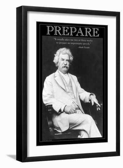 Prepare-null-Framed Premium Giclee Print