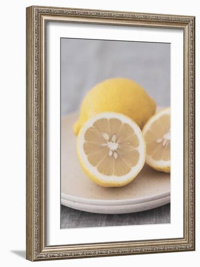 Prepared Citrus - Arrange-Irene Suchocki-Framed Giclee Print