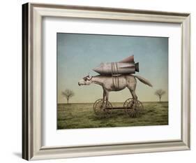 Prepared for Blast Off-Greg Noblin-Framed Art Print