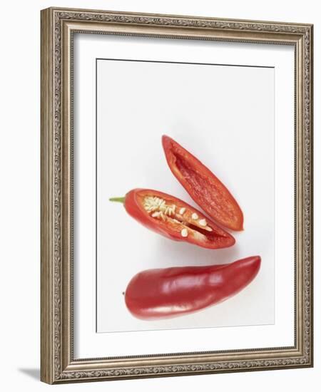 Prepared  Red Chili's-null-Framed Photographic Print