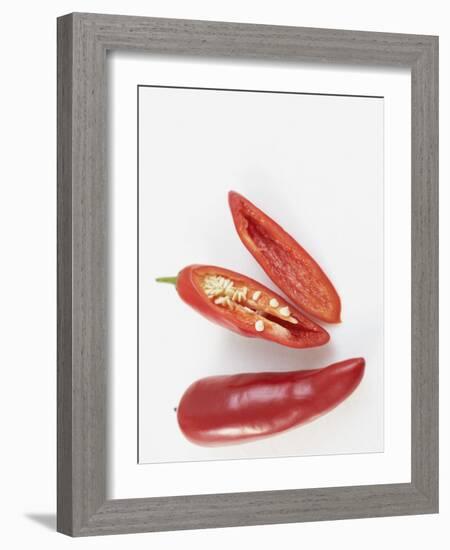 Prepared  Red Chili's-null-Framed Photographic Print