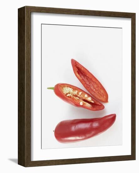 Prepared  Red Chili's-null-Framed Photographic Print