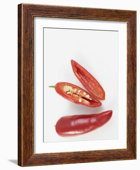 Prepared  Red Chili's-null-Framed Photographic Print