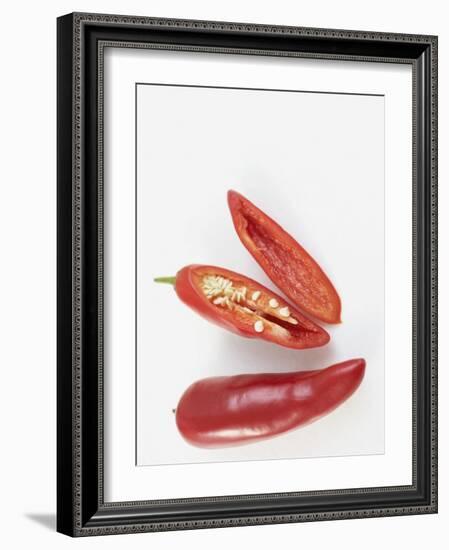 Prepared  Red Chili's-null-Framed Photographic Print