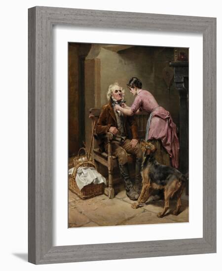 Preparing for Market, 1888-Ralph Hedley-Framed Giclee Print