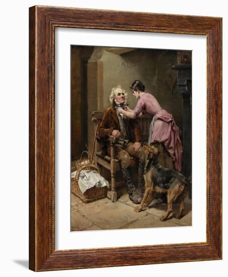 Preparing for Market, 1888-Ralph Hedley-Framed Giclee Print