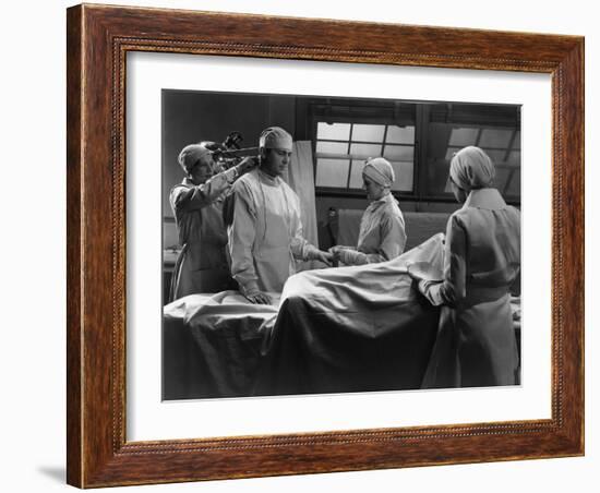 Preparing for Surgery-null-Framed Photo