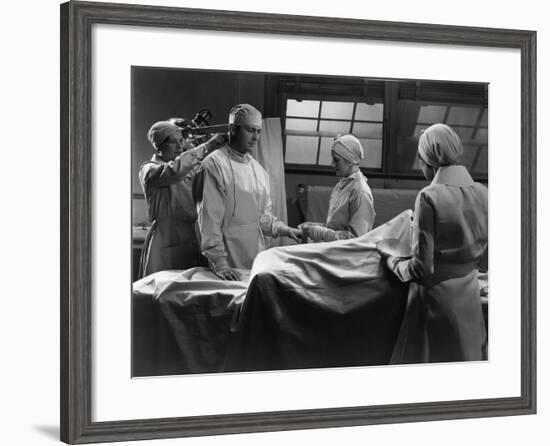 Preparing for Surgery-null-Framed Photo