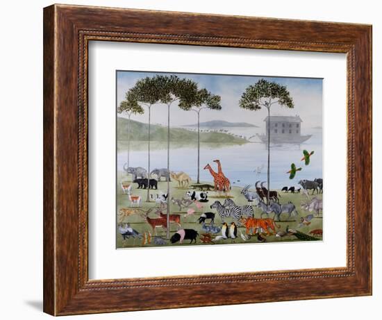 Preparing for the Flood, 2012-Rebecca Campbell-Framed Giclee Print