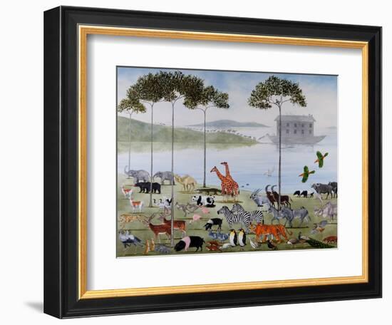 Preparing for the Flood, 2012-Rebecca Campbell-Framed Giclee Print