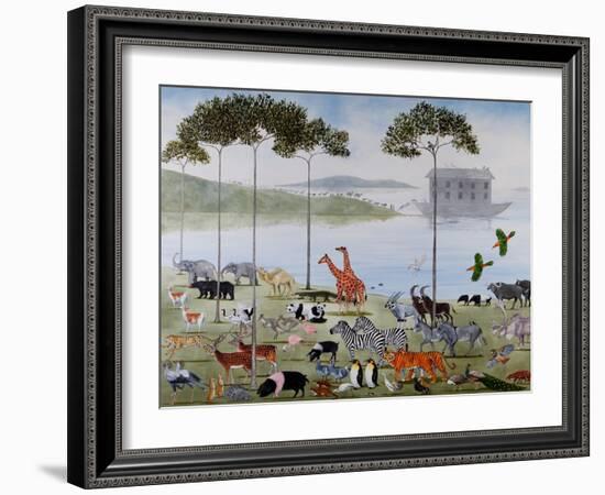 Preparing for the Flood, 2012-Rebecca Campbell-Framed Giclee Print