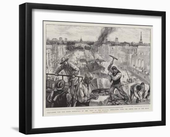 Preparing for the Paris Exhibition of 1900-Charles Paul Renouard-Framed Giclee Print