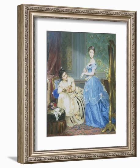 Preparing for the Party-Charles Edouard Boutibonne-Framed Giclee Print