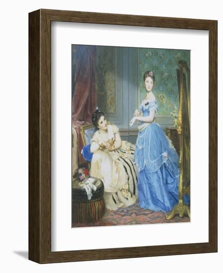 Preparing for the Party-Charles Edouard Boutibonne-Framed Giclee Print