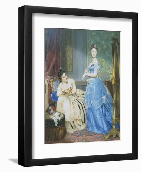 Preparing for the Party-Charles Edouard Boutibonne-Framed Giclee Print