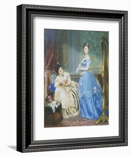 Preparing for the Party-Charles Edouard Boutibonne-Framed Giclee Print