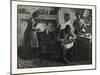 Preparing Thanksgiving Dinner.-Drawn S. G. Mccutcheon , USA, America, United States, American, 1880-null-Mounted Giclee Print