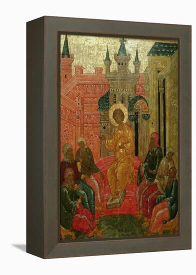 Prepolowenie (Christ Among the Doctor), 15th Century-null-Framed Premier Image Canvas